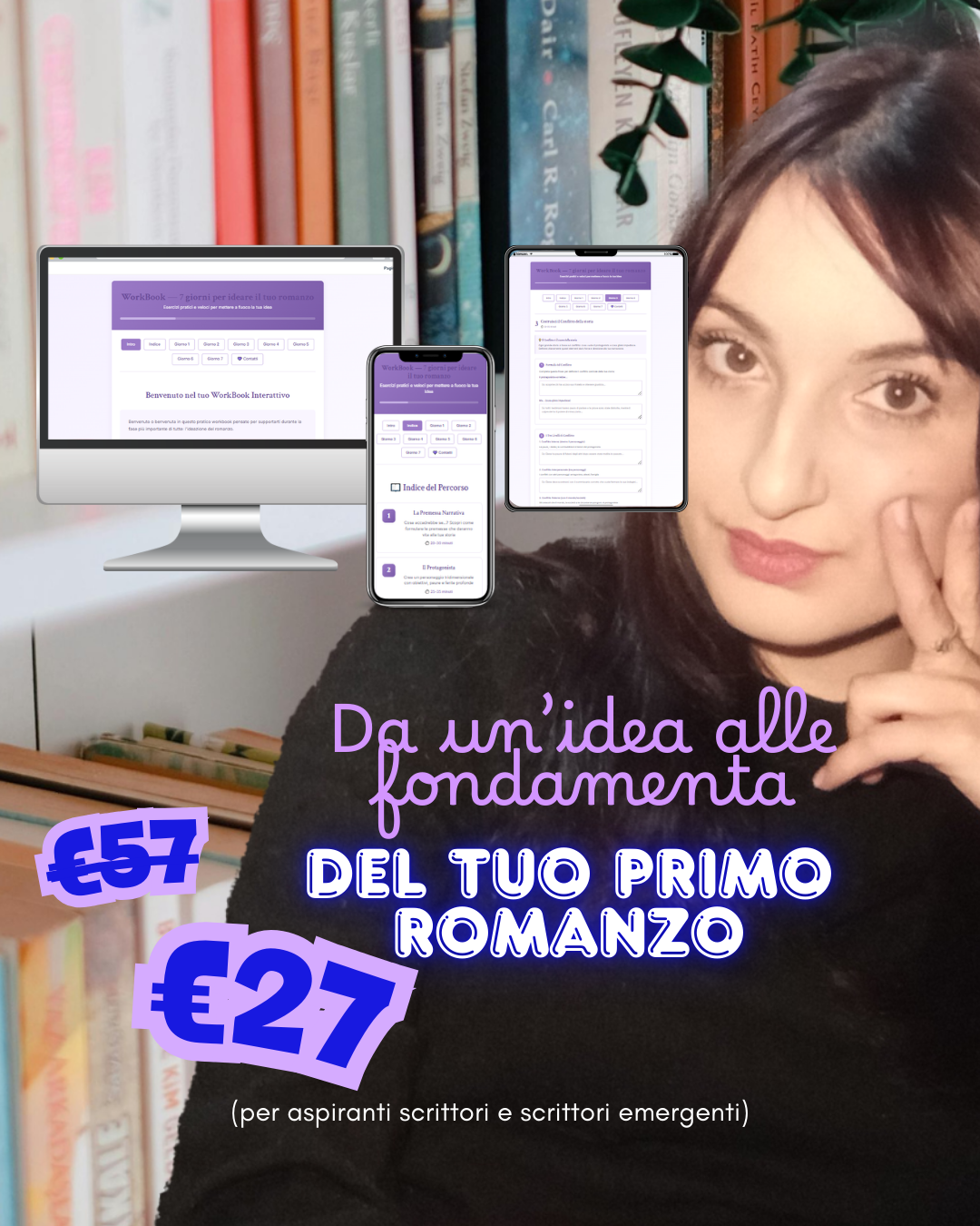 WorkBook Interattivo - Da un'idea alle fondamenta del tuo primo romanzo